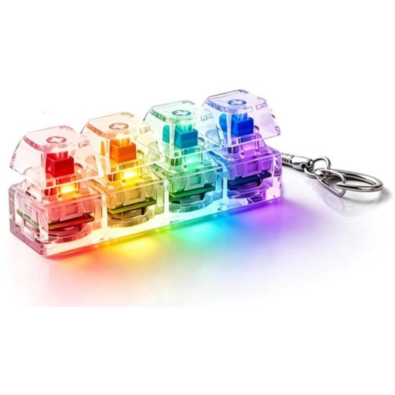 Keyboard Fidget Toy 4 Knops met Led Verlichting 10 stuks!